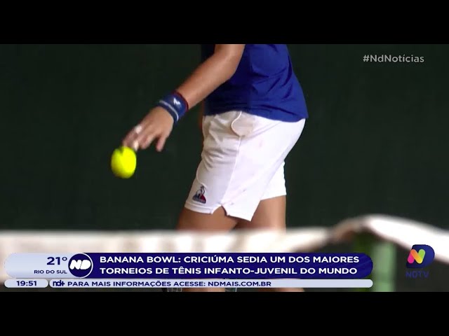 Tenista goiano de 14 anos vence o Banana Bowl e vai disputar  classificatória para Wimbledon