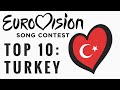 Türkiye'nin En İyi 10 Eurovision Performansı | Secular Turkey Edition