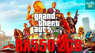 Radeon RX550/550 Series 2GB Gaming Test: Grand Theft Auto V in 2024 screenshot 4
