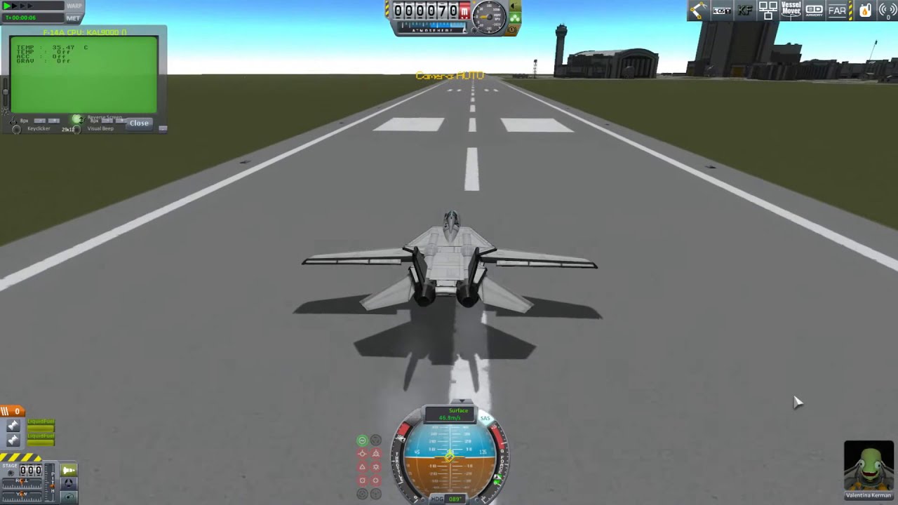 [KSP] F-14 Test Flight - YouTube