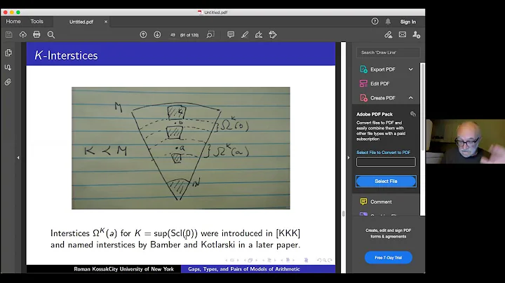 Roman Kossak: Types, gaps, and pairs of models of ...