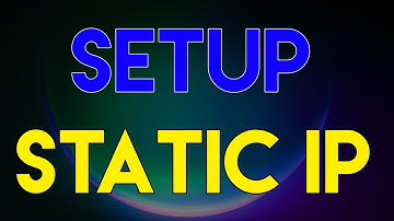 How to Setup a Static IP Address on Windows 11