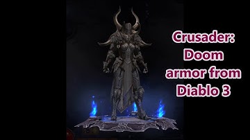 Cosplay: Crusader doom armor  wip from Diablo 3