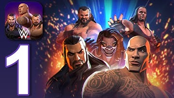 WWE Undefeated - Gameplay Walkthrough part 1 - Tutorial (iOS, Android)