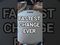 Fastest Drum Change You'll See Today #drums #trending