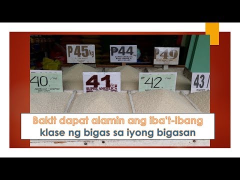 Video: Anong Mga Pagkakaiba-iba Ng Bigas Ang Mayroon