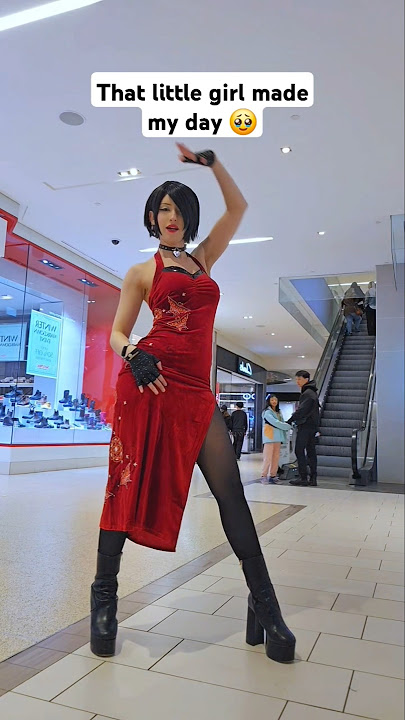 Ada Wong in public #cosplay #residentevil #adawong #cosplaygirl #cosplayers #dancechallenge #dance