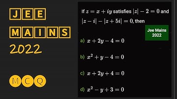 Lecture 6(vie) Complex numbers: Jee Mains 2022 MCQ discussion -2