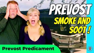 Prevost Problems to Grotto Falls: Smoke and Soot!