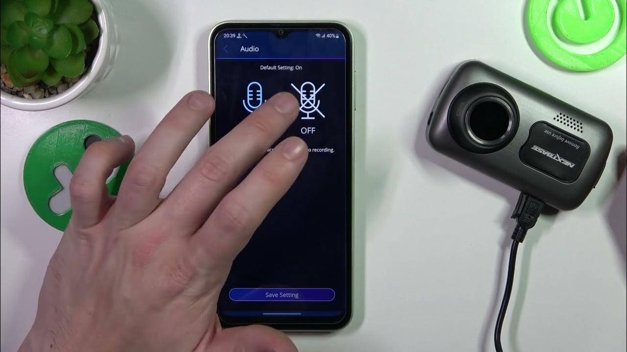 How to Enable Audio Recording on a NEXTBASE Dashcam 622GW Add Audio