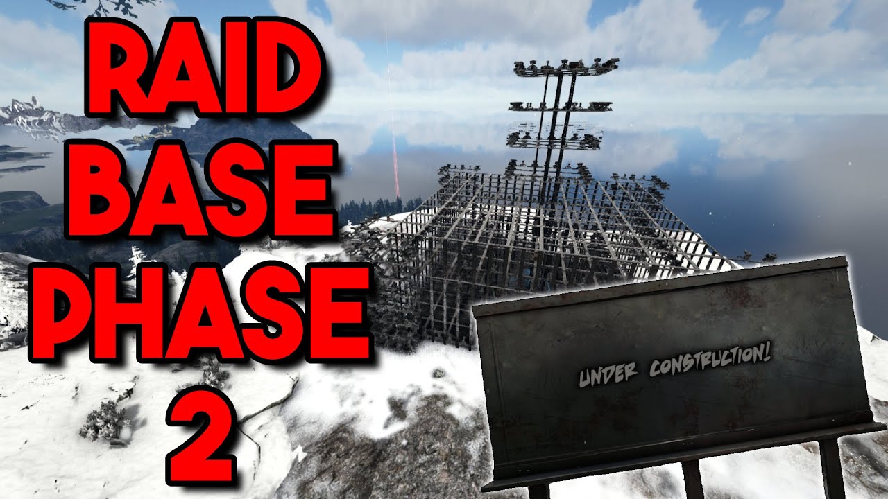 Phase 2 Of The Massive Open World Raid Base! - YouTube