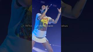 Halsey  Performs lonely Is The Muse At Exclusive Wells Fargo Concert In San Francisco short