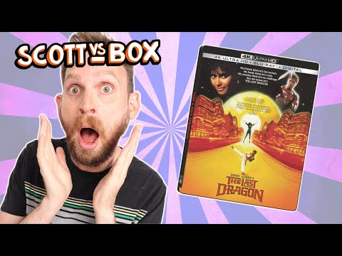 Barry Gordy's The Last Dragon 4K Ultra HD Blu-ray Steelbook Unboxing