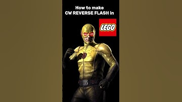 How to make REVERSE FLASH in LEGO #shorts #legocustom