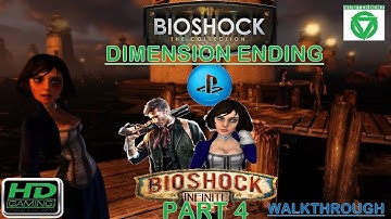 Bioshock Infinite [ PS4 ] - Walkthrough Part 4 ( Hard Mode ) " Ending "
