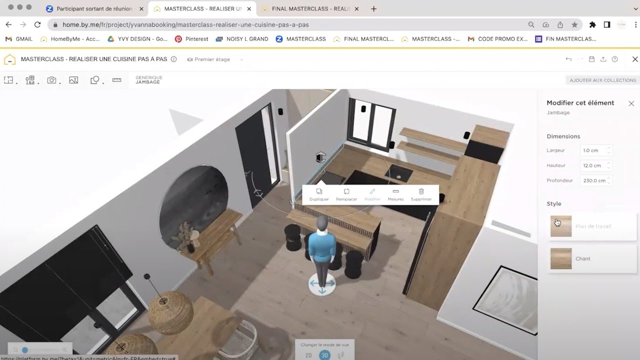 Ücretsiz 3 Boyutlu İç Mimari Tasarım Programı HomeByMe | Hızlı 3 Boyutlu Kat Planı Çizme