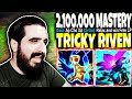 This 2 million mastery riven top was super tricky to eat for my chogod  lol chogath s14 gameplay