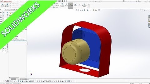 Solid from Face / Surface - SolidWorks 2018/19 Training - FAQ Shorts