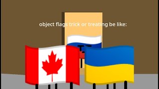Object Flags Trick Or Treating Be Like