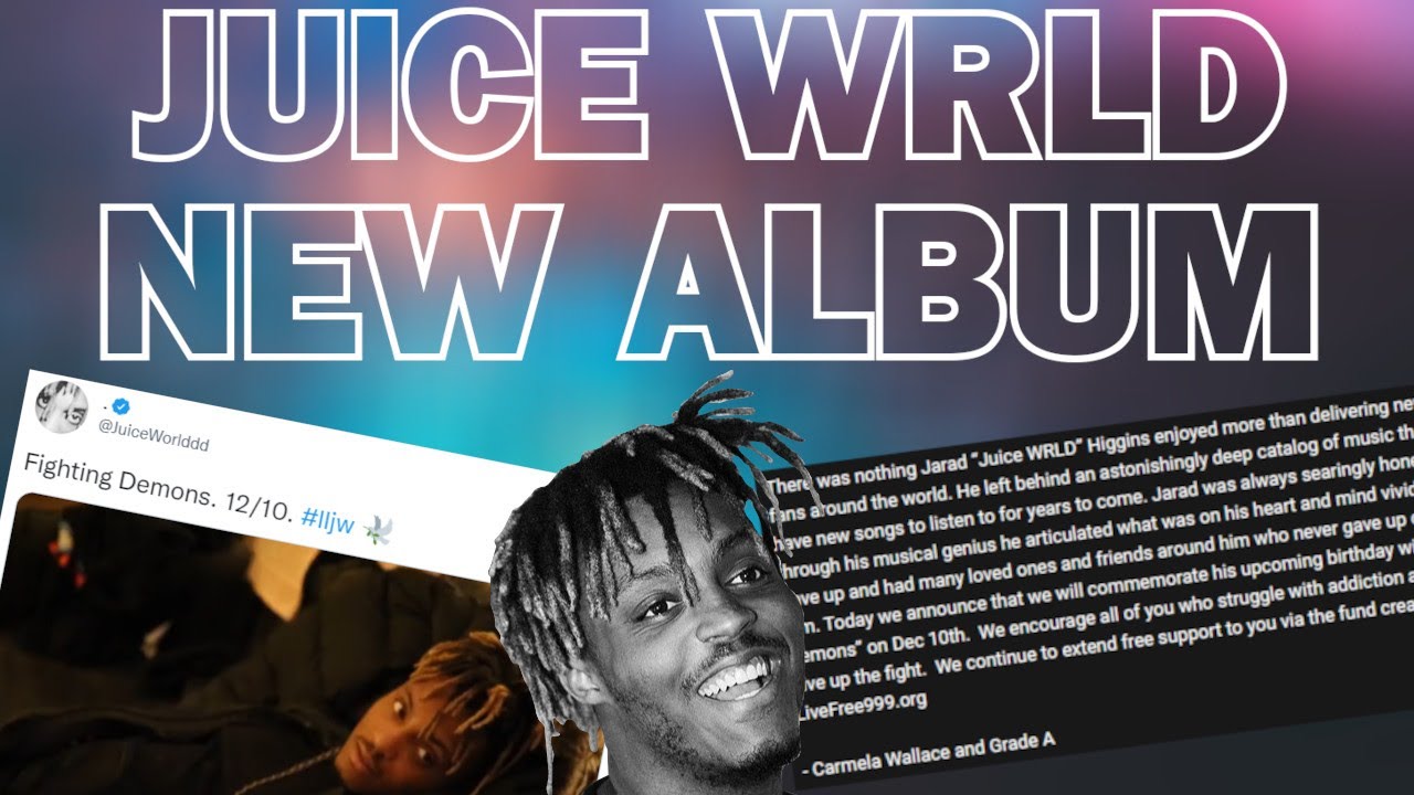 Juice Wrld - Fighting Demons Album Cover Poster