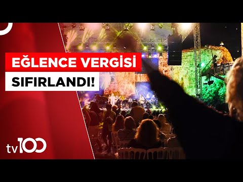 Eğlence Vergisinde Düzenleme Yapıldı | Tv100 Haber