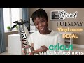 TUTORIAL TUESDAY! CRICUT BEGINNER FRIENDLY TUTORIAL! Vinyl name decal!