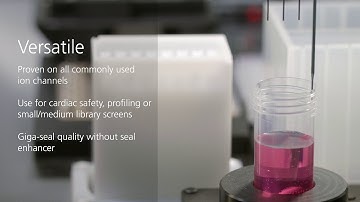 Automated patch clamp on QPatch II