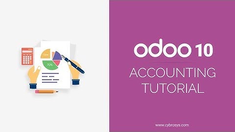 Odoo Accounting Tutorial