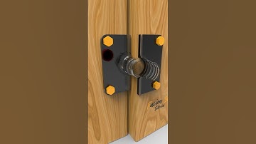Next-Gen Door Lock for Modern Security #cad #mechanical #engineering #mechanism #solidworks