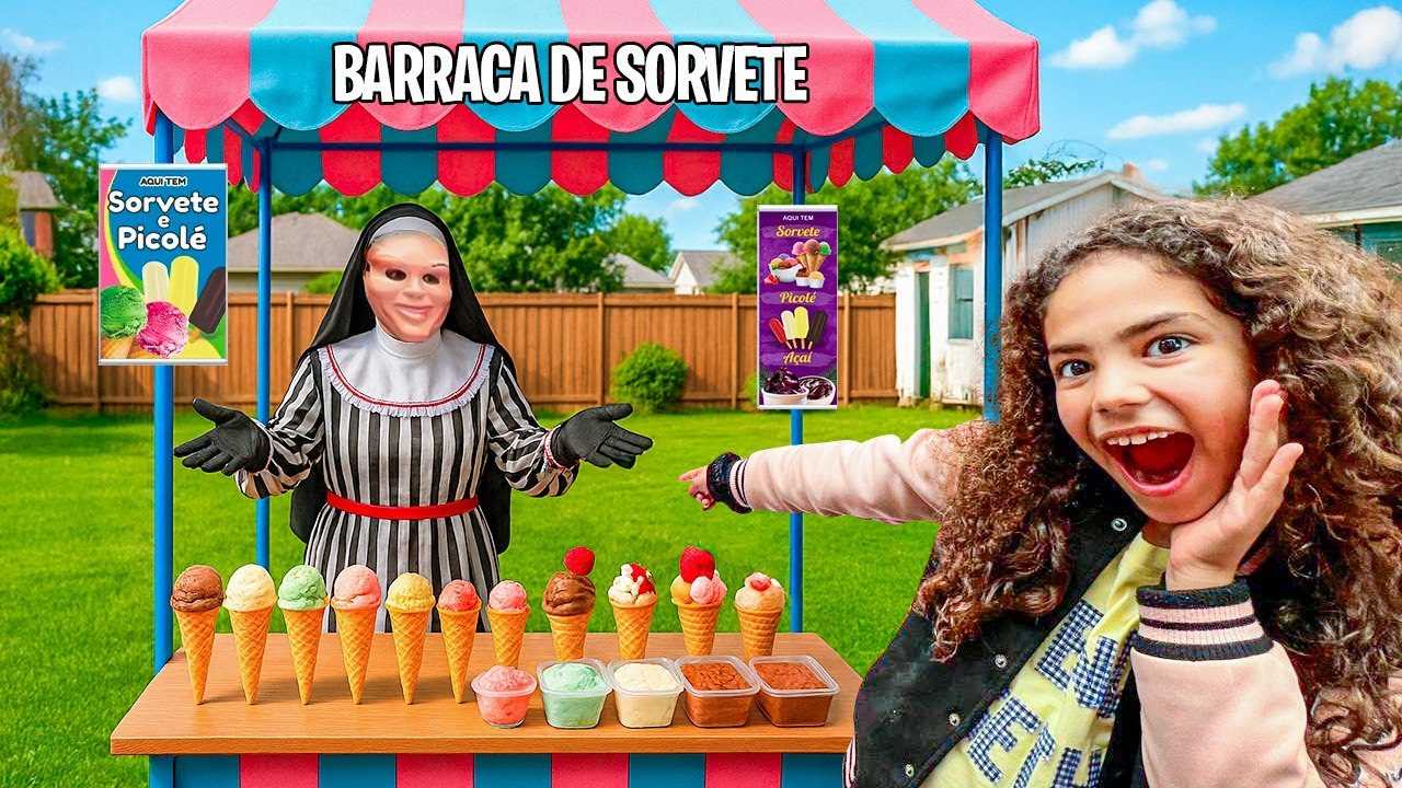MONTEI UMA SORVETERIA PROFISSIONAL * deu tudo errado ! *