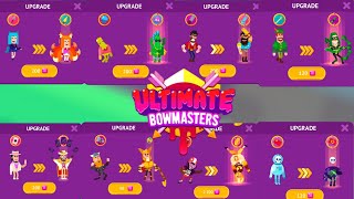 Ultimate Bowmasters VIP CHARACTERS UPGRADED GAMEPLAY