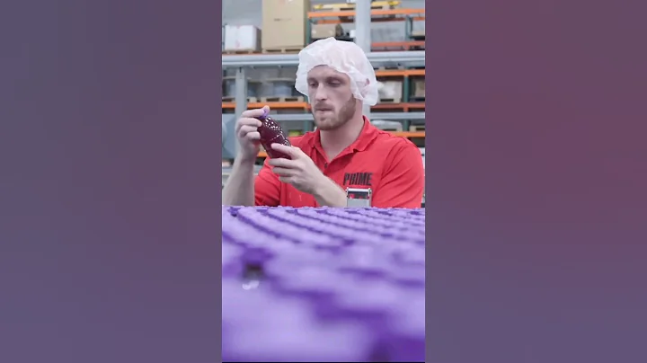 KSI & Logan Paul Make PRIME in Factory! #drinkprime #prime #ksi #loganpaul #viral #shorts