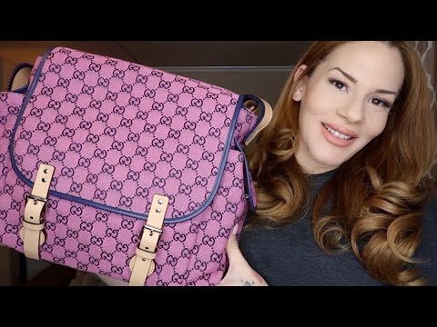 Gucci Pink Diaper Bags for Baby