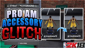 HOW TO FIX PRO AM ACCESSORIES GLITCH • NBA 2K18 *NEW* FIX AFTER PATCH 11 • NBA 2K18 NO SOCKS GLITCH