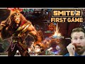 First smite 2 gameplay crit anhur adc