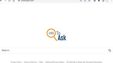 Infotoask.com Redirect Virus  Removal Guide - How to remove Infotoask.com  browser hijacker