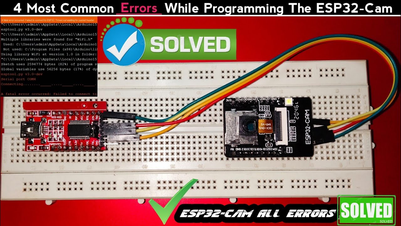 Probing failed. Прошивка esp32 cam. ESP-32 cam рябит видео.