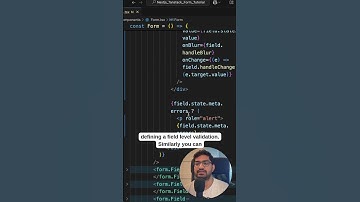 Learn TanStack Forms With Next.js | Form Validation in React