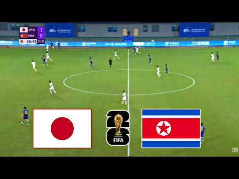 ワールドカップ予選ライブマッチ】サッカー日本代表 VS 北朝鮮 日本対朝鮮民主主義人民共和国 2026 FIFAワールドカップ サッカー アジア2次予選