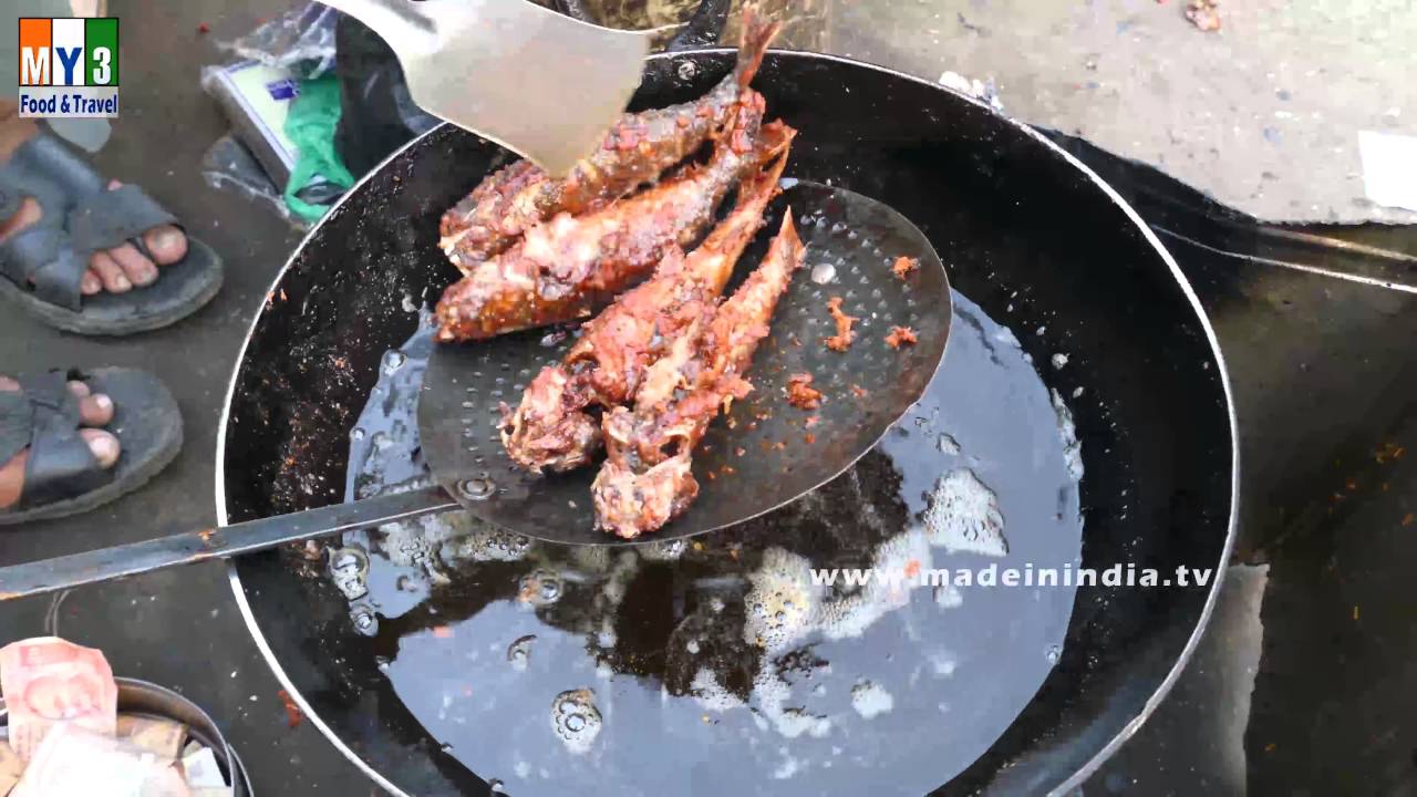 Roadside Fish Fry Recipe | Kamati | MUMBAI STREET FOODS street food