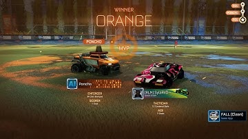 FALL (CLEAN) - ISAAC APP | PLAYER ANTHEM & MVP | ROCKET LEAGUE