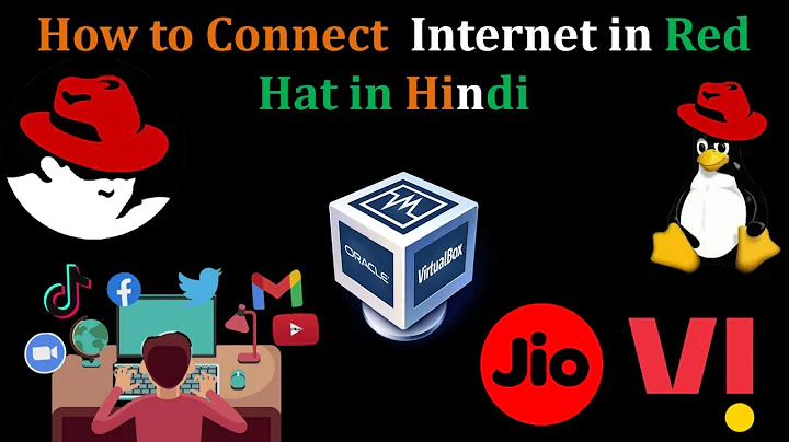 How to Connect Internet in Red Hat in Hindi | VirtualBox Internet Access |Linux Internet Not Working