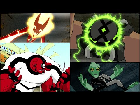 Benin TÜM KARMA UZAYLI DÖNÜŞÜMLERİ - Ben 10 ultimate Alien