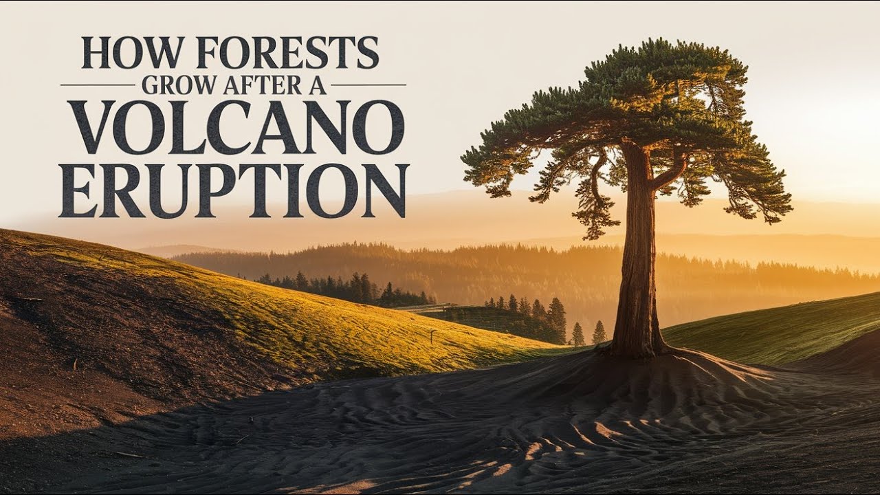 Growing Volcano How Forests Grow After a Volcano Eruption - YouTube