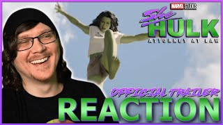 SHE-HULK: ATTORNEY AT LAW Official Trailer Reaction! Marvel Studios | Disney+