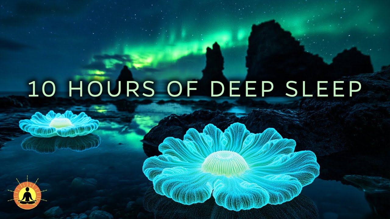 10 Hours Of Silent Music For Deep Sleep, Music For REM Sleep, Sleep ...