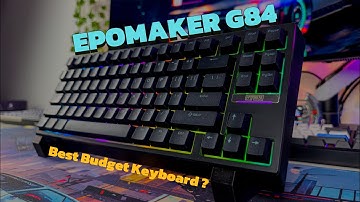 Epomaker G84 Review | Compact 75% Keyboard Unboxing & Sound Test 