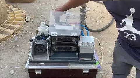 Cable blowing machine SKYJET