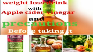weight loss drink #weight loss drink with apple cider vinegar# Best weight loss drink..