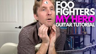 Download Lagu My Hero by Foo Fighters Guitar Tutorial - Guitar Lessons with Stuart! MP3
